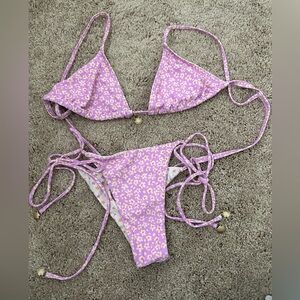 KULANI KINIS PURPLE BIKINI SET